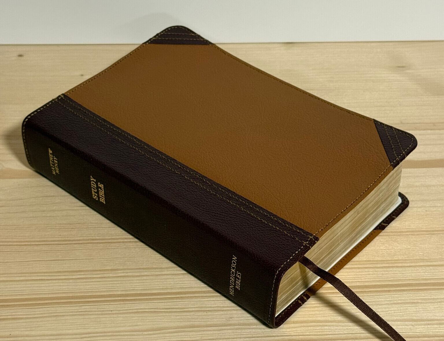 Finished rebound Bible