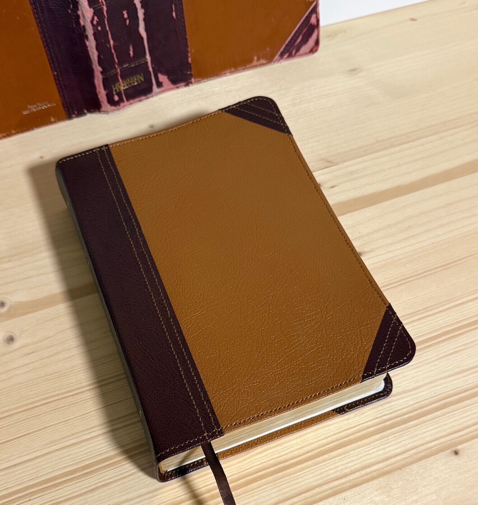 Finished rebound Bible