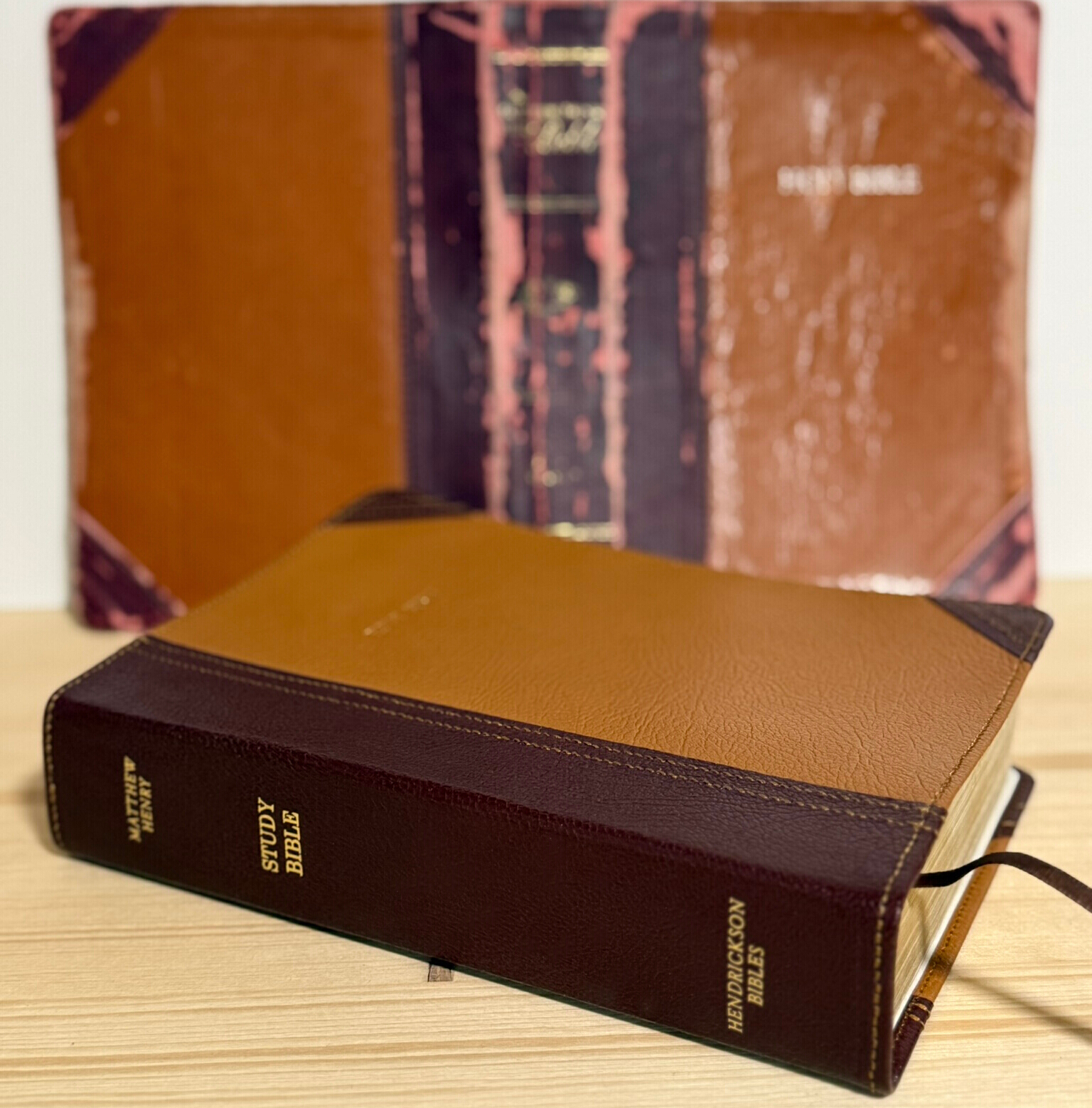 Finished rebound Bible