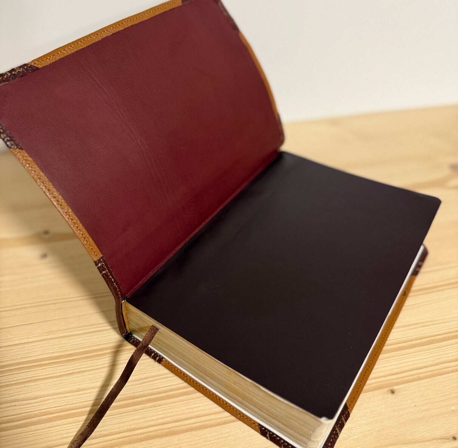 Finished rebound Bible