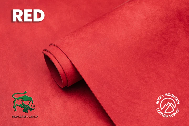 Badalassi Carlo Pueblo cowhide in red
