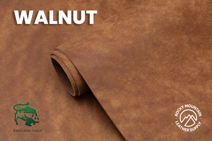 Badalassi Carlo Pueblo cowhide in walnut