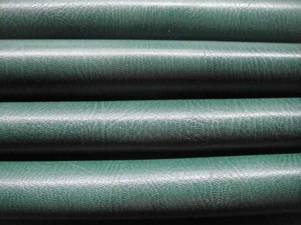 Archival Sokoto Goatskin in forest green